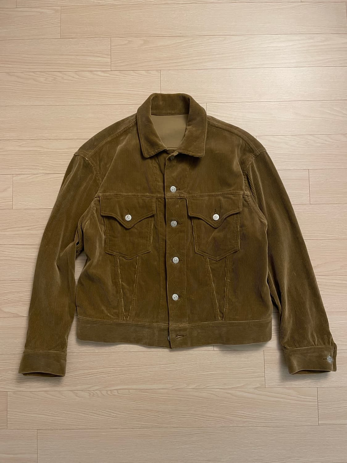 [36] 캡틴선샤인 코듀로이 3세대 트러커 자켓 상품이미지2