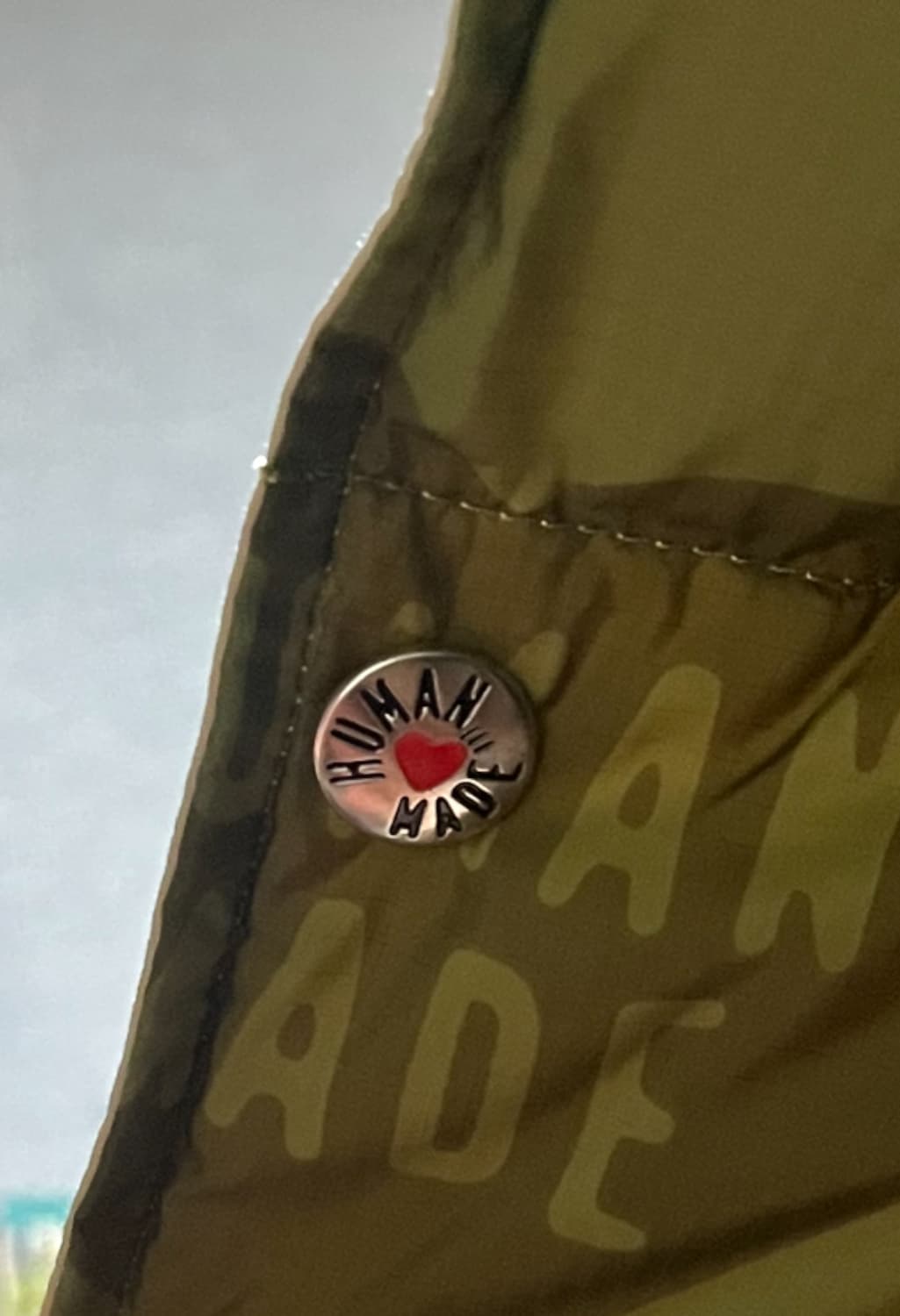 휴먼메이드 리버시블 다운 베스트 베이지 상품이미지5