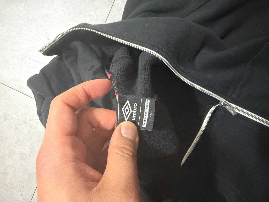 엄브로  도톰 코튼  스웻 후디  100size   상품이미지4