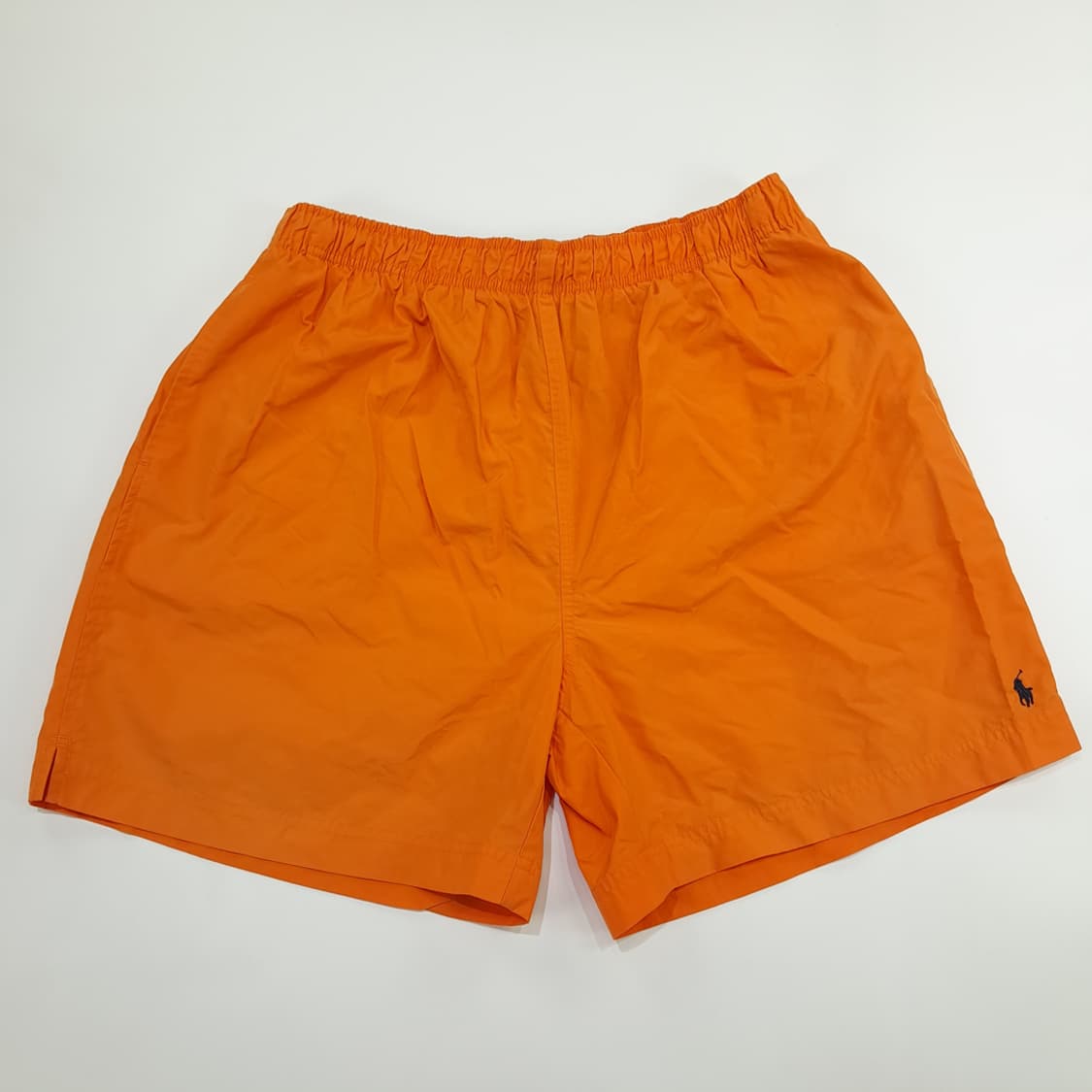 Co539 XL 폴로 랄프로렌 스포츠 90s 오렌지 스윔 팬츠 반바지 상품이미지1