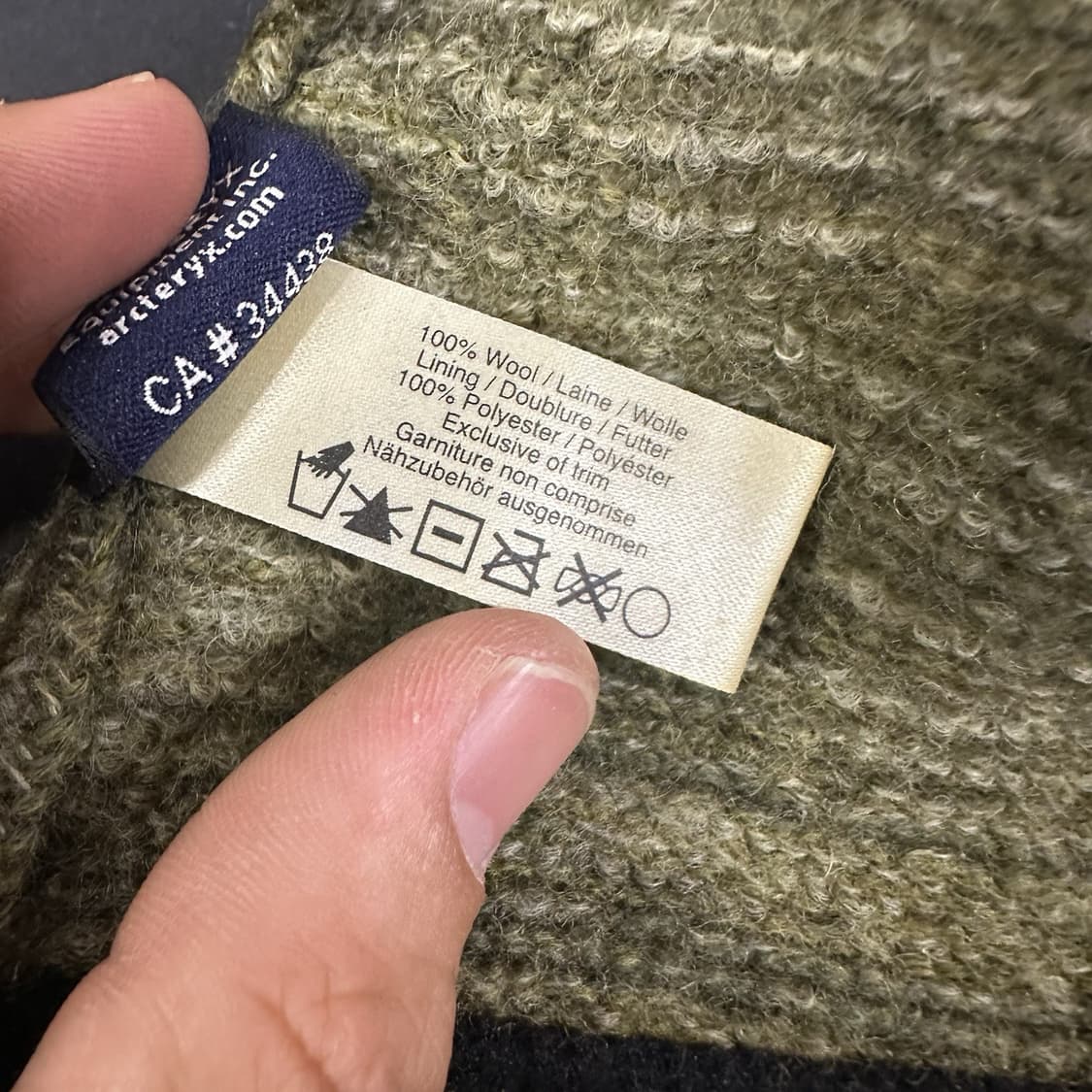 아크테릭스 로고 메탈 패치 비니 올리브 상품이미지6