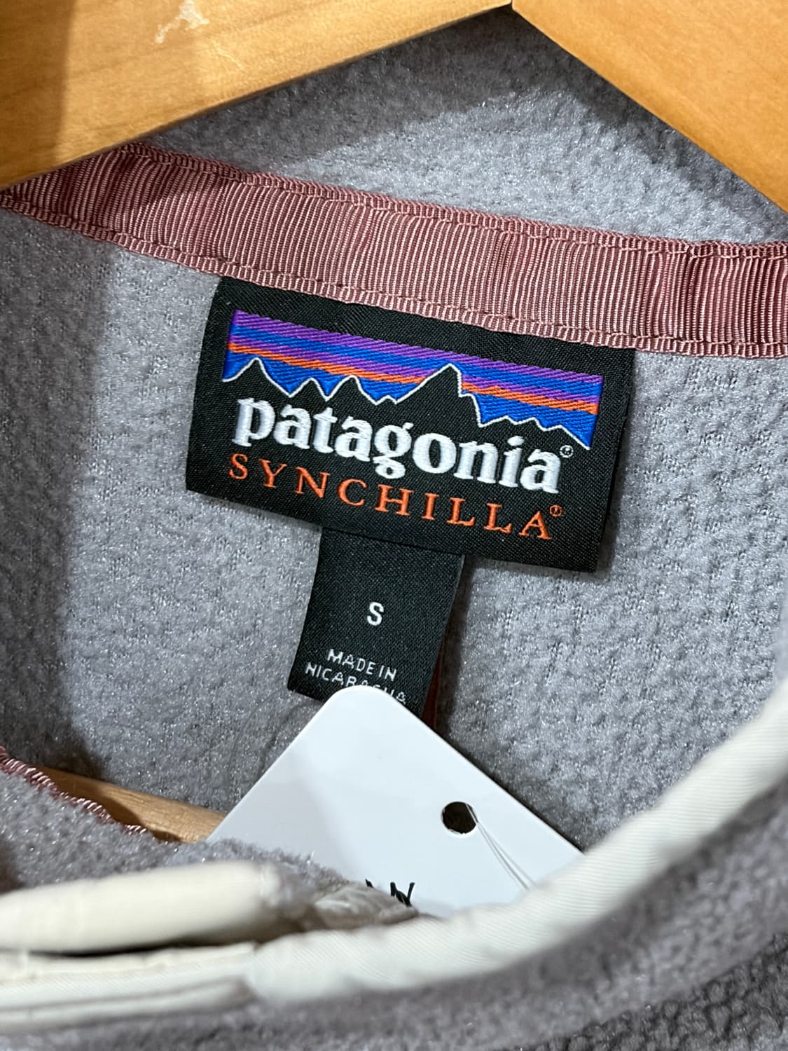 파타고니아 신칠라 스냅티 후리스 S 상품이미지3