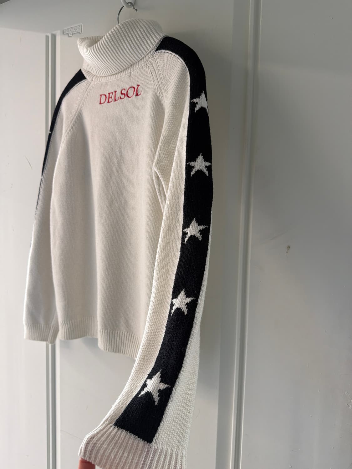 일본빈티지 Delsol 스타 터틀 스웨터 상품이미지10