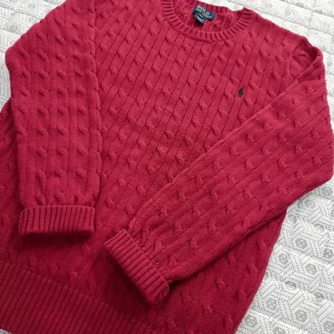 폴로 랄프로렌 키즈 케이블 니트 95 상품이미지2