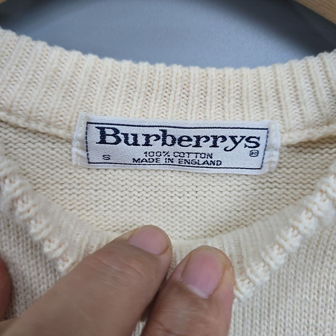 버버리 Burberrys 90s  빈티지 니트 S 상품이미지7