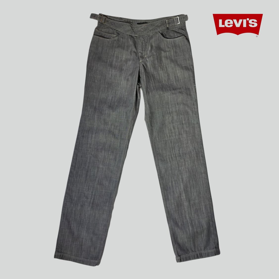 [34X34]리바이스X우영미 그레이 데님팬츠 상품이미지1