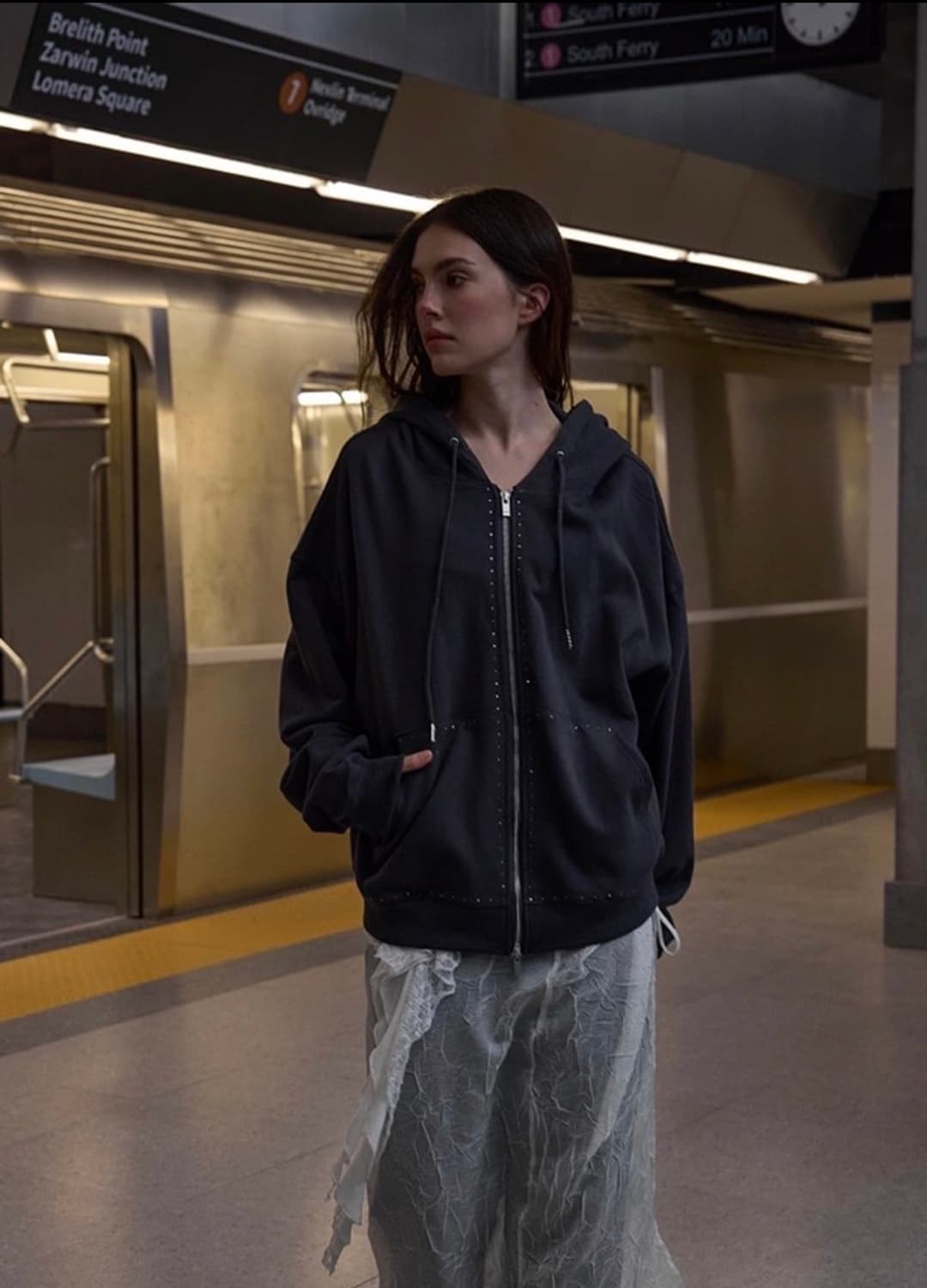 플레이스 스튜디오 후드집업 상품이미지2