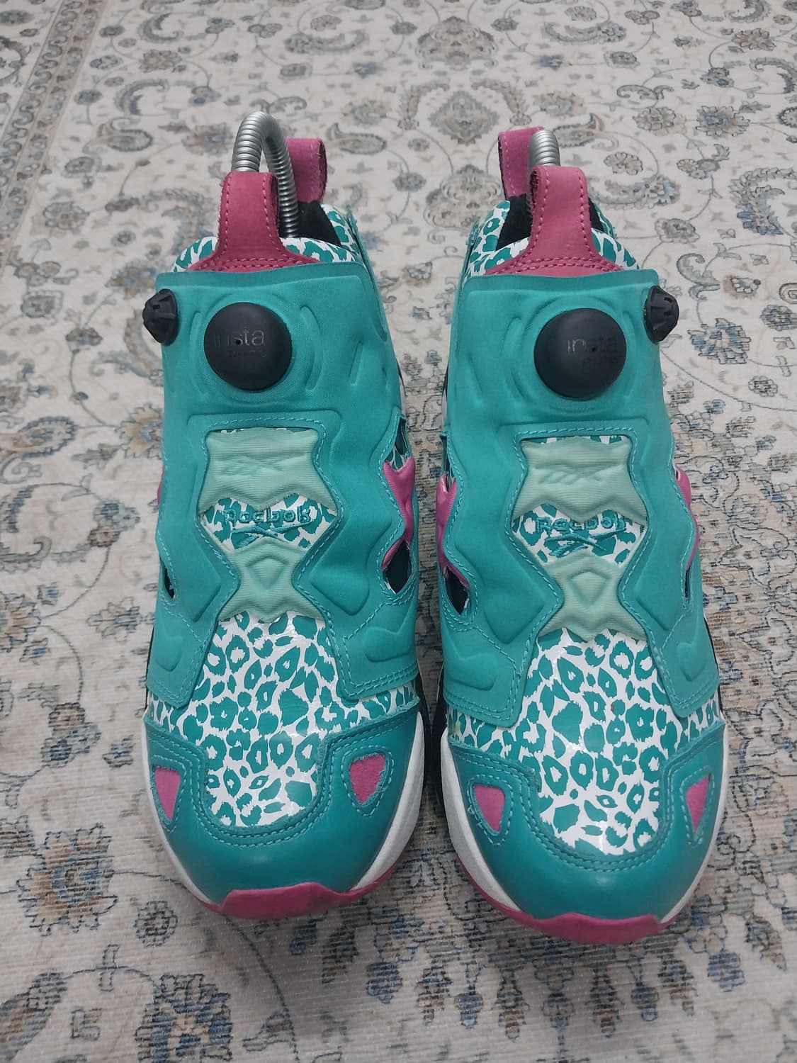 리복 퓨리 레오파드 아쿠아민트 240mm 상품이미지1