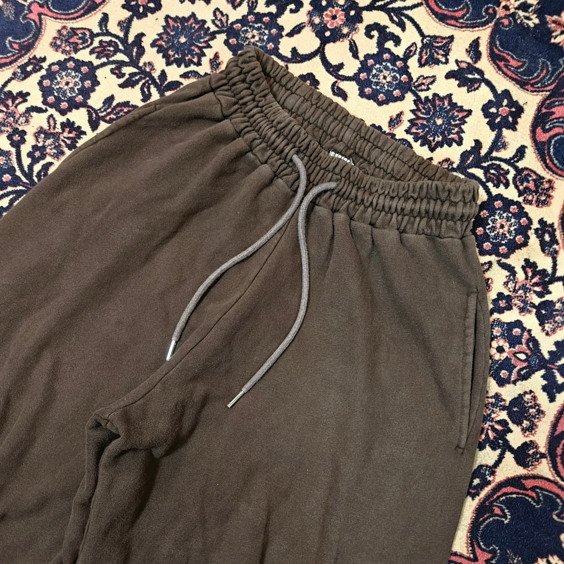 락케이크 와이드 스트링 조거팬츠 Free  상품이미지6