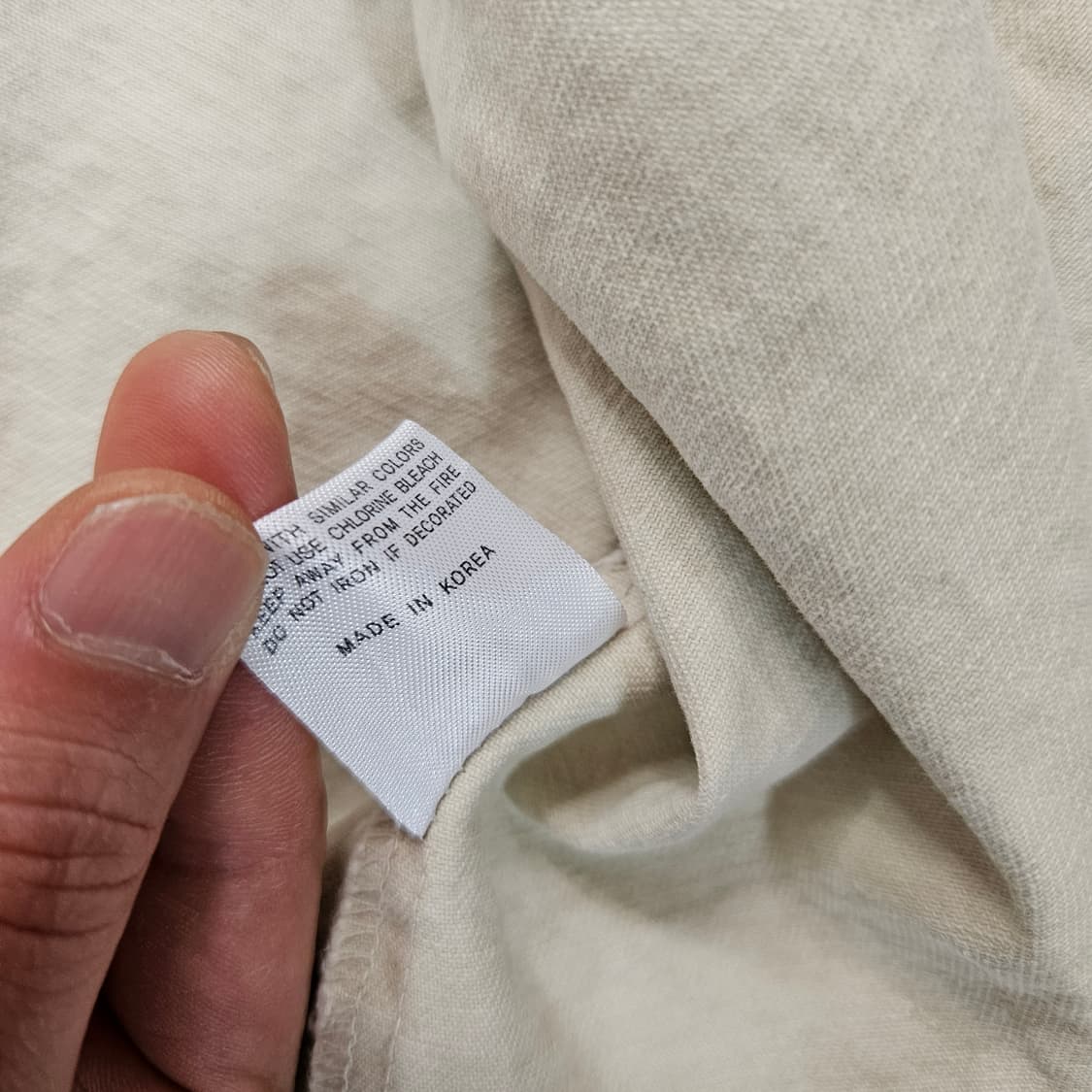 REMAIN 가죽패치 워크웨어 반팔셔츠 Free 상품이미지7