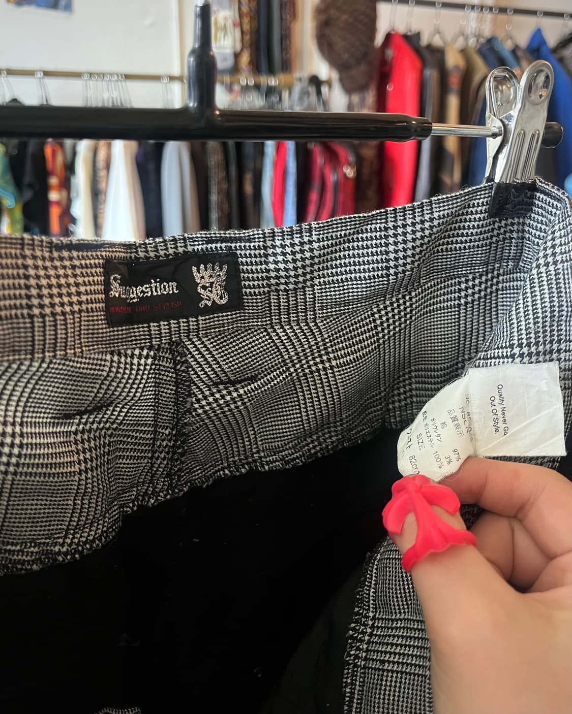 SUGGESTION Double Waist Layered Pants 상품이미지6