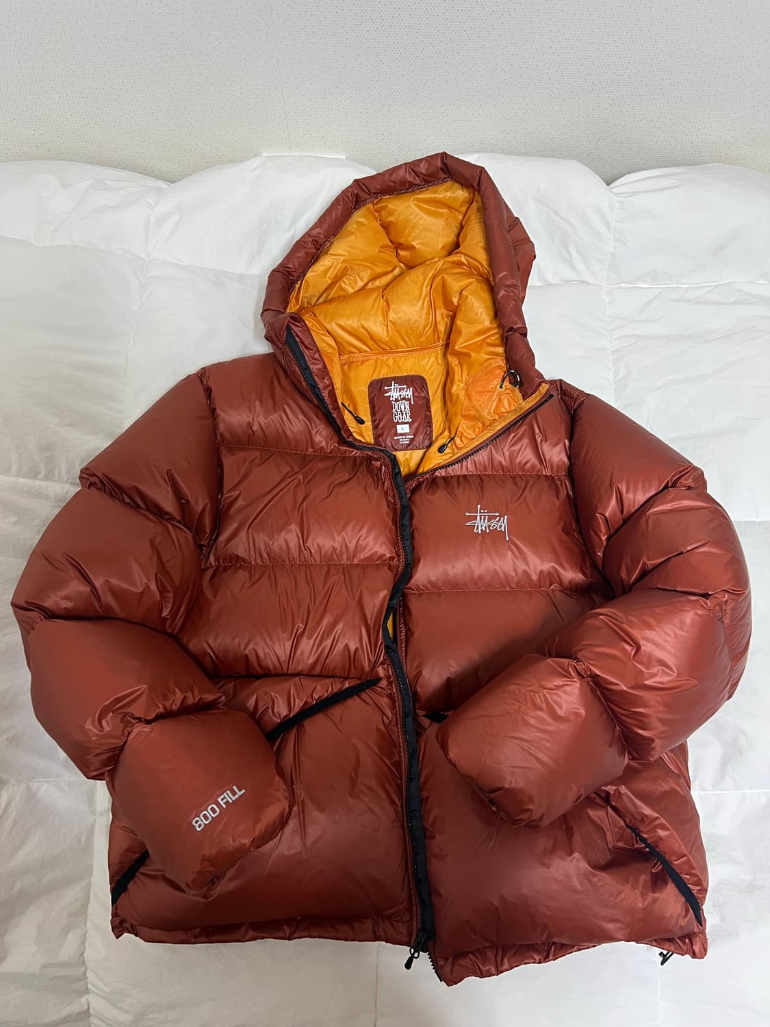 스투시 립스탑 패딩 L 상품이미지1