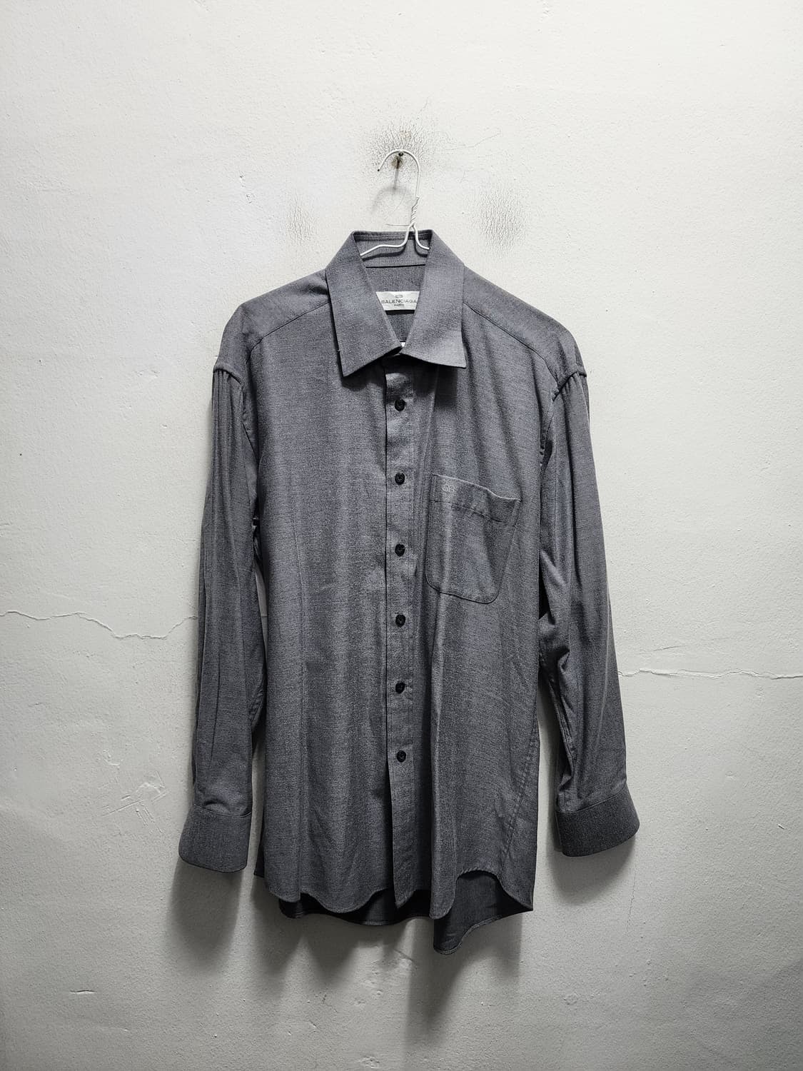 발렌시아가 BB로고 솔리드셔츠  상품이미지1