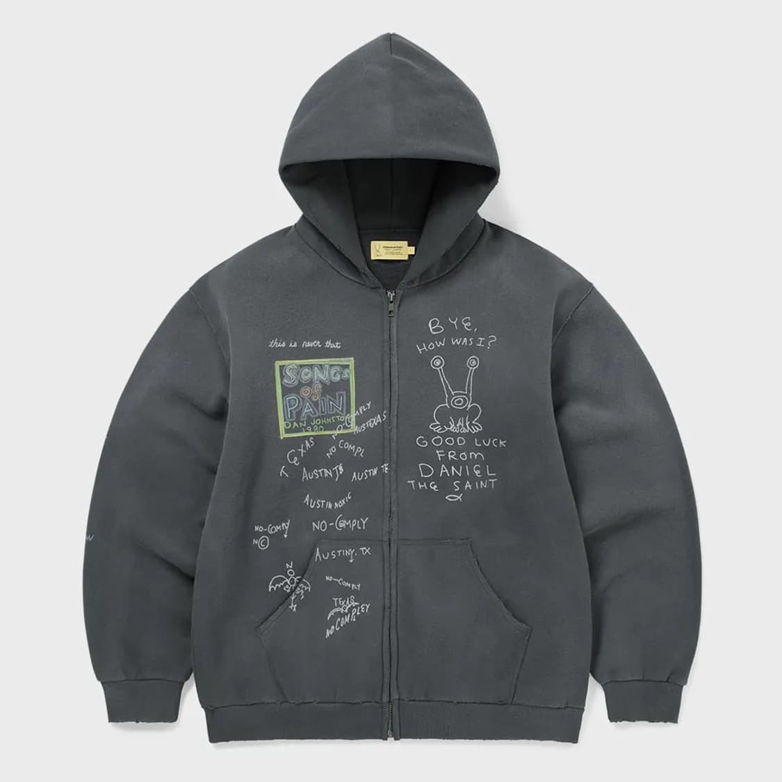 디스이즈네버댓 다니엘존스턴 후드집업 상품이미지1