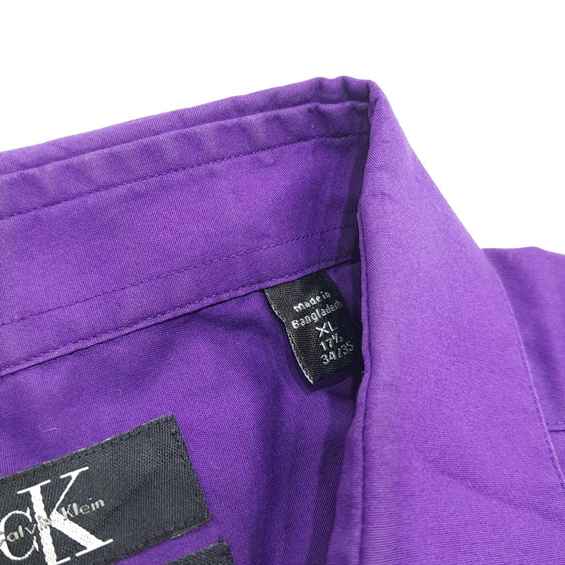 CN778 XL 캘빈클라인 CK 퍼플 긴팔 셔츠 남방 상품이미지5