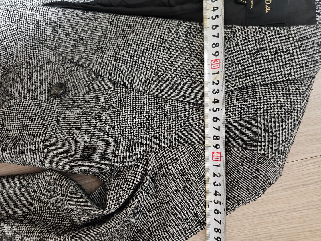 Massimo Dutti 마시모두띠 울 체크 더블 블레이저 M 상품이미지7