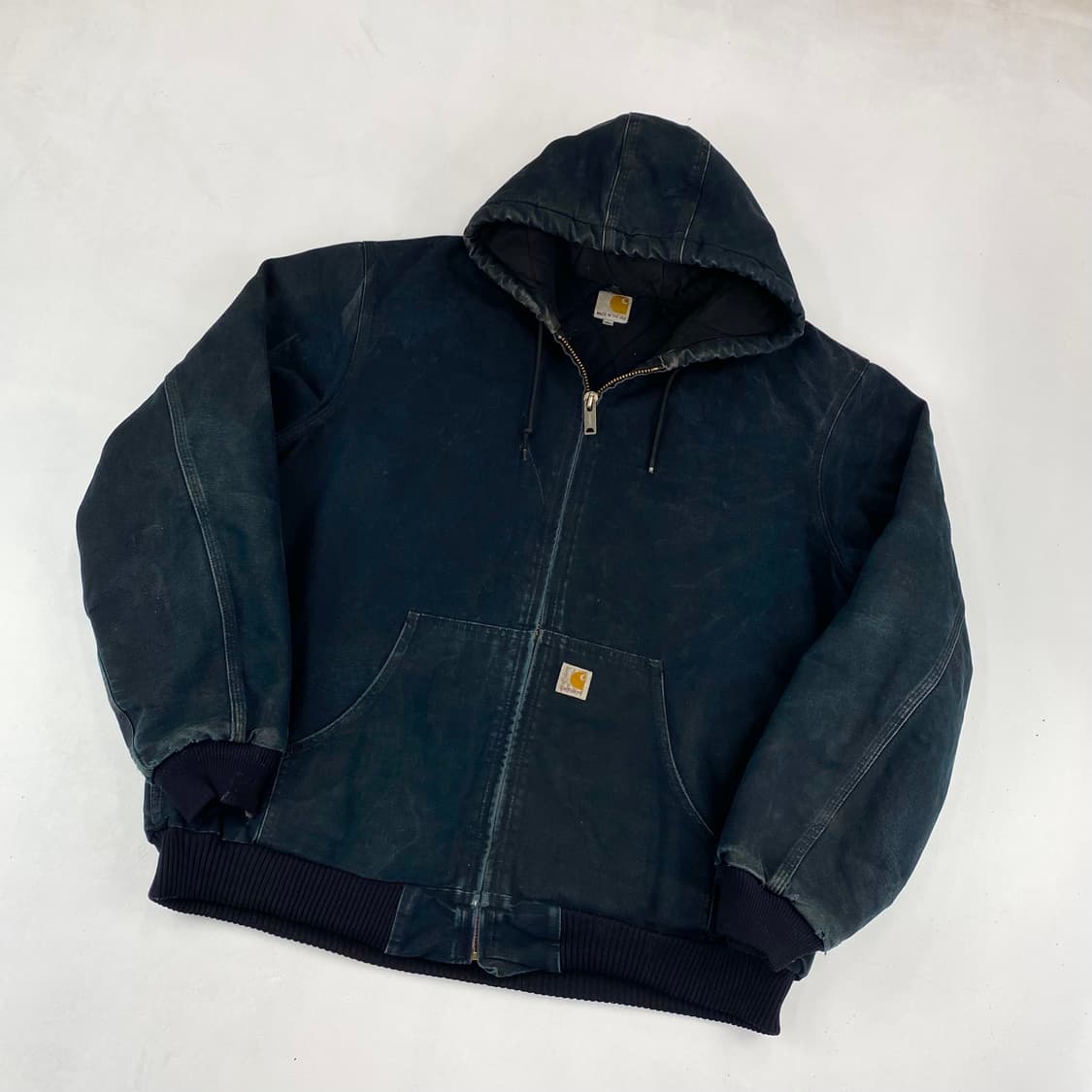 칼하트 USA OG J140 샌드스톤 블랙 워크 자켓 (110) 상품이미지1