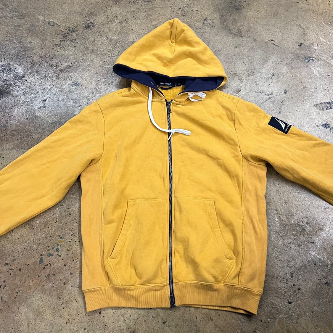 [정품/XS] 노티카 옐로우 후드집업 b14 상품이미지3