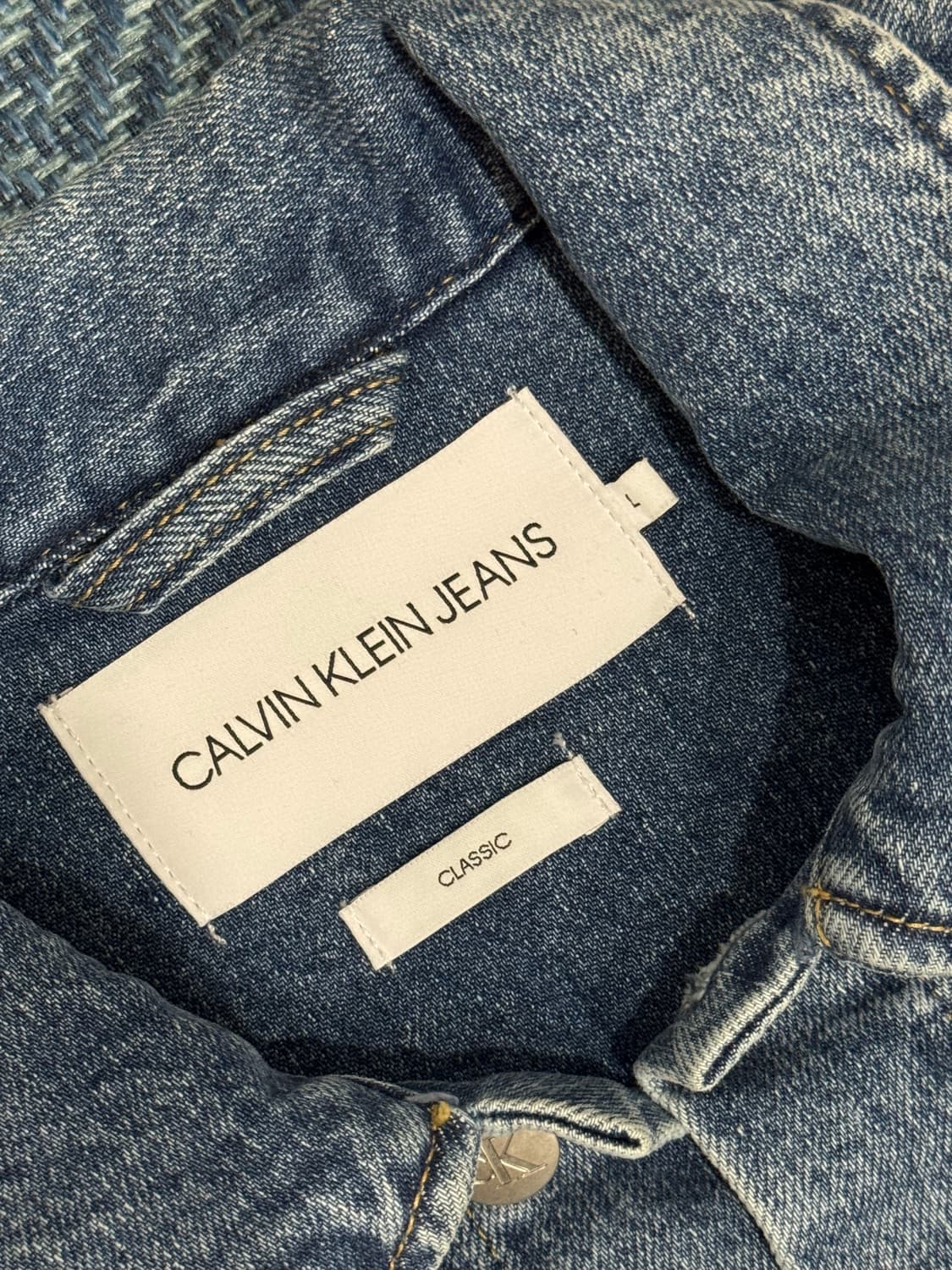 CK 캘빈클라인 데님 트러거 자켓 상품이미지3