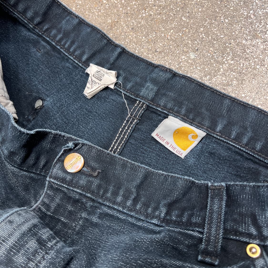 칼하트 더블니 블랙 USA 38 상품이미지10