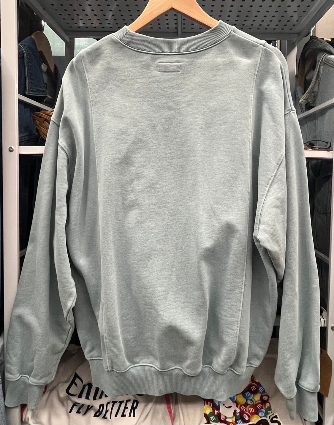 디스이즈네버댓 워싱 맨투맨 티셔츠 상품이미지5