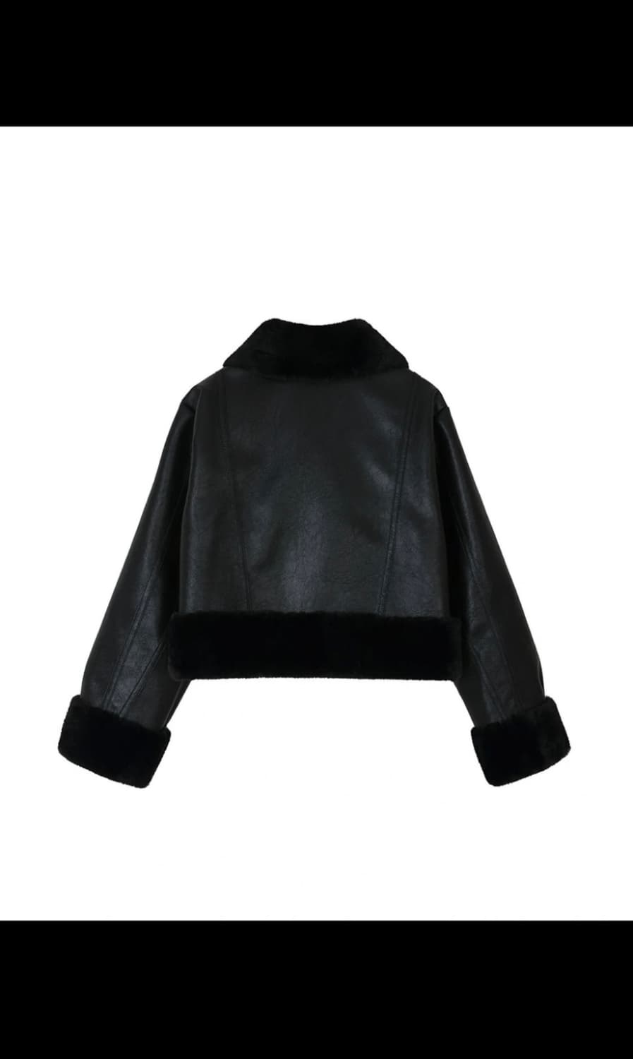 보헤미안서울 23FW 무스탕 블랙 상품이미지2