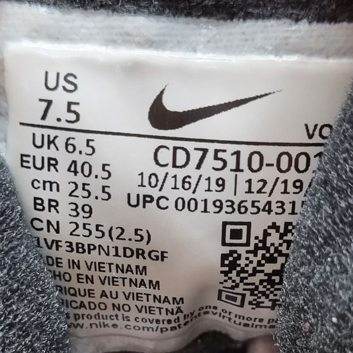 나이키 에버라지 로우 운동화255. 상품이미지6