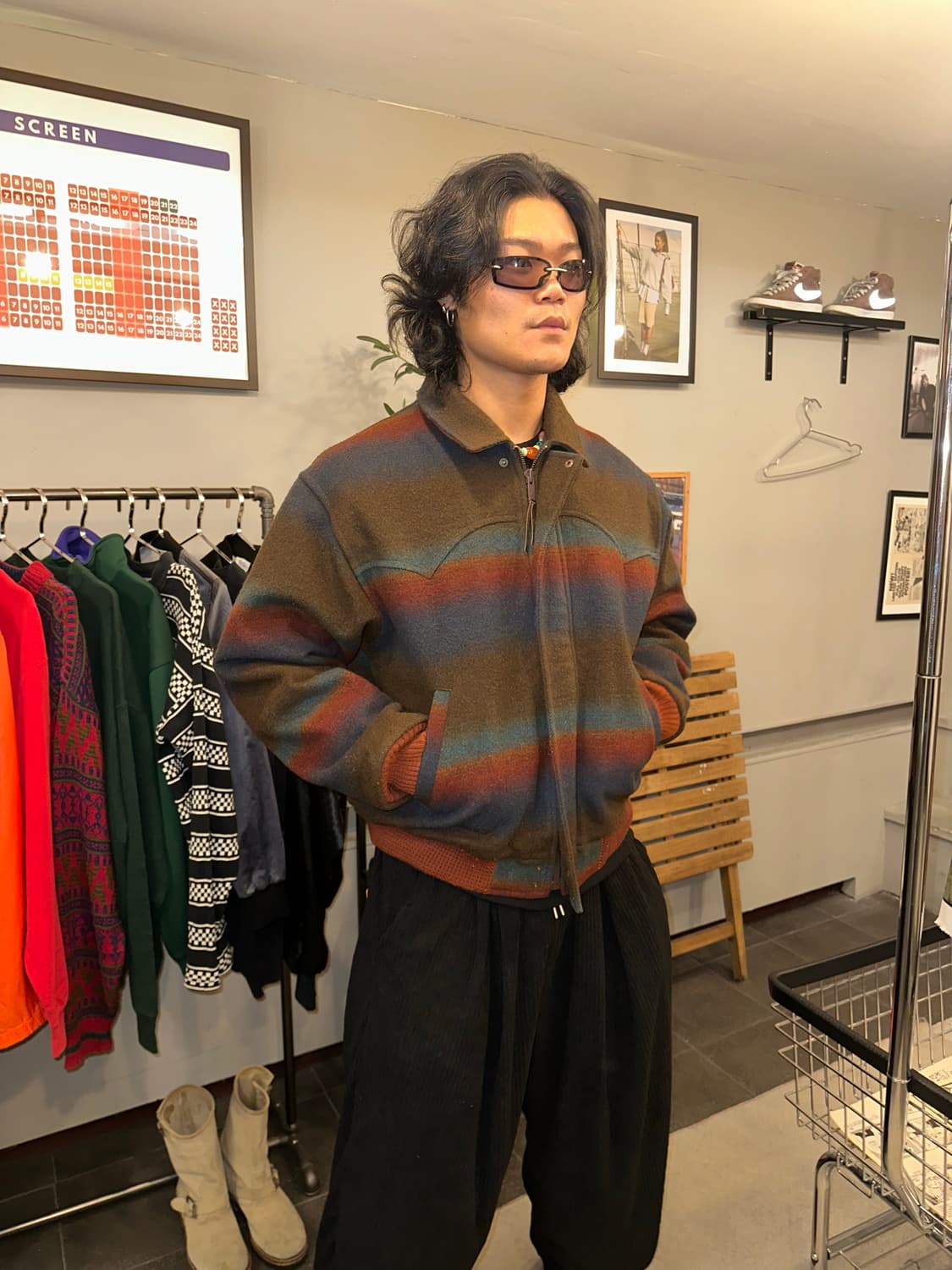 80‘s Pendleton high grade western jacket 상품이미지1