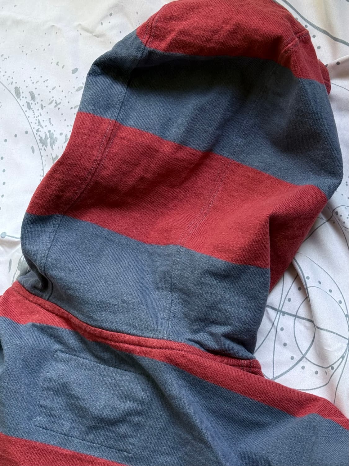 엘엘빈 스트라이프 럭비 후드 상품이미지3