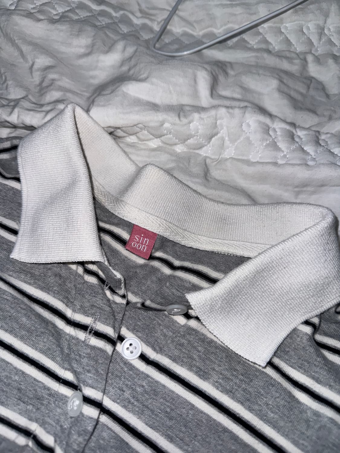시눈 Stripe PK Shirt 스트라이프 셔츠 상품이미지4
