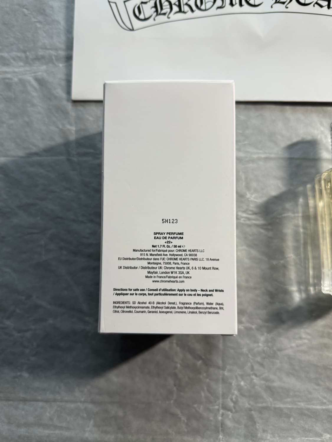 크롬하츠 향수 22 EDP 50ml +22+ 상품이미지4