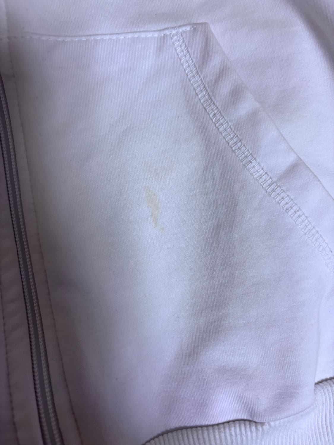 아디다스 화이트 골드 후드집업 빅로고 빈티지 져지 상품이미지2