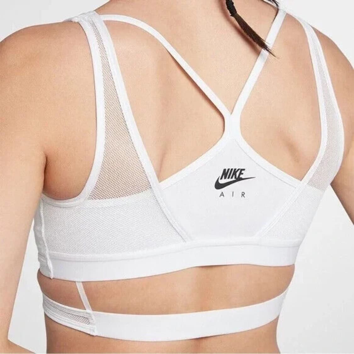 나이키 메쉬 크로스랩 브라탑 S 화이트 상품이미지1