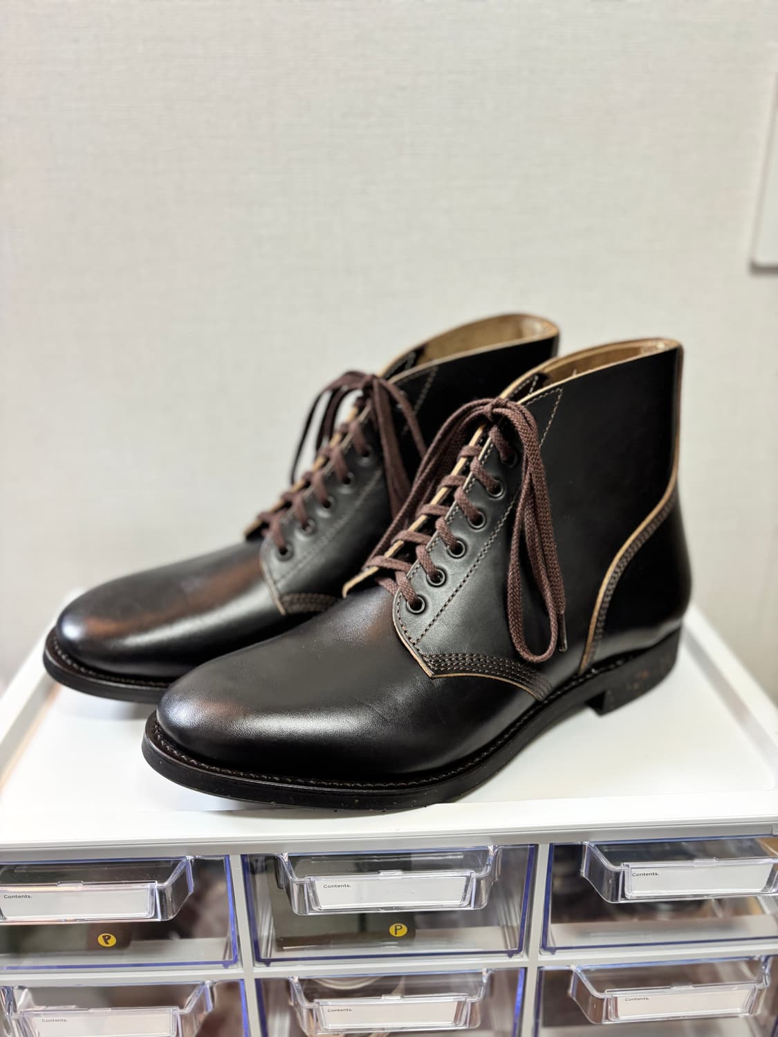 [새제품] 스쿱 skoob 루아 M-43 홀스벗 부츠 8.5 상품이미지1