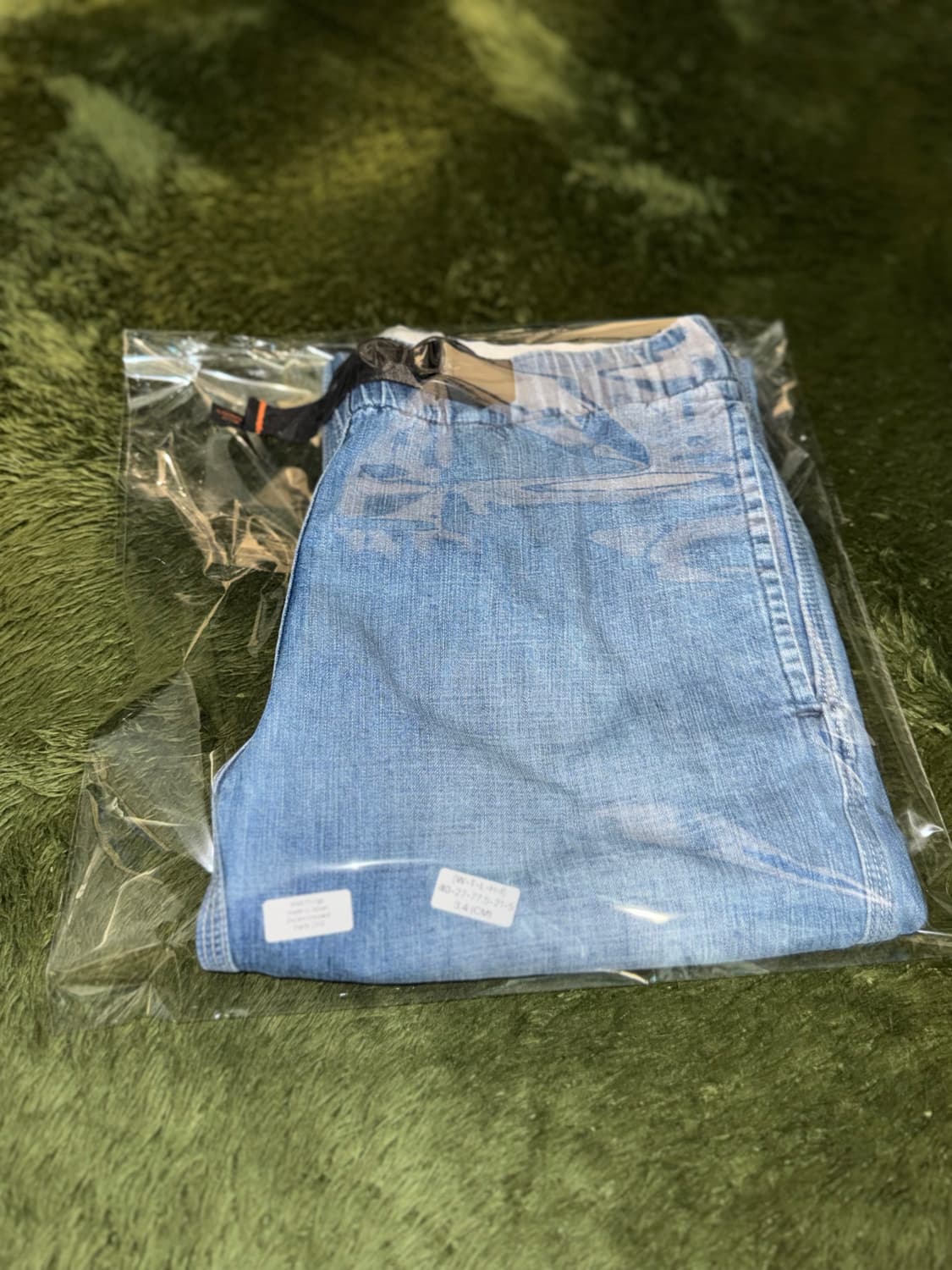 Wildthings 와일드띵스 재팬 크롭 컷오프 벨티드 데님 팬츠 상품이미지10