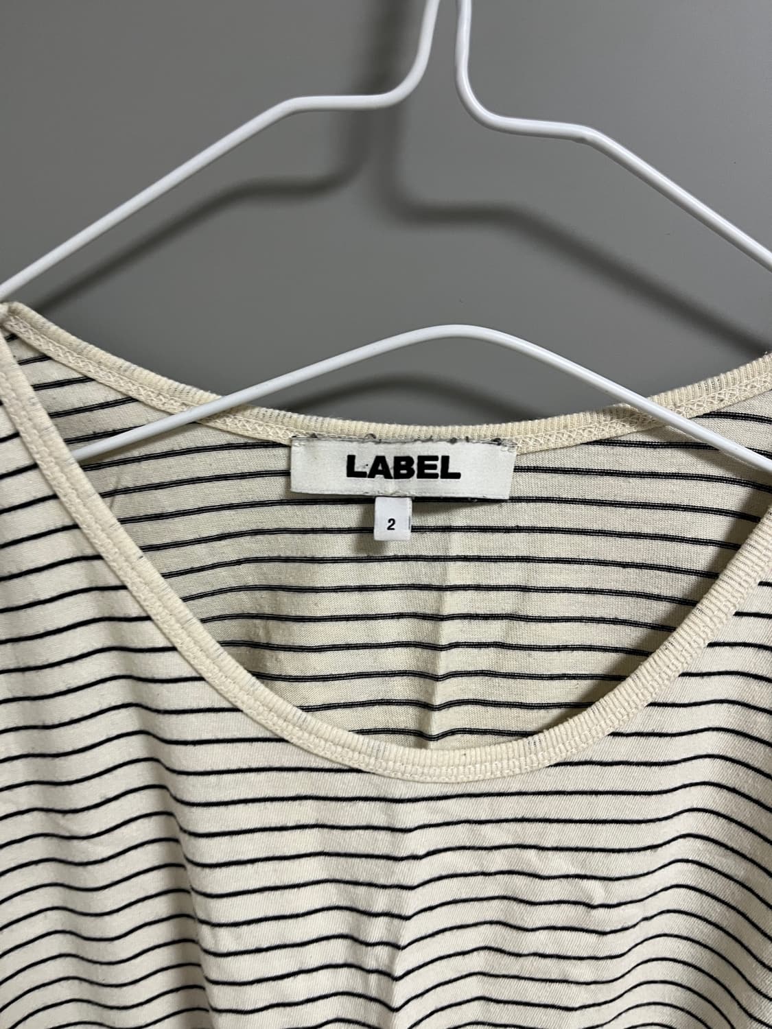 LABEL 스트라이프 나시 상품이미지2