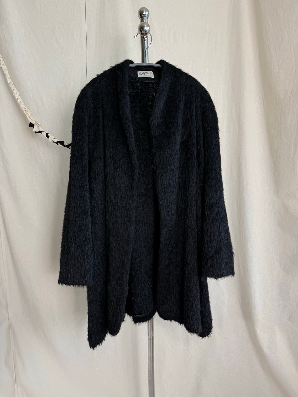 Margon 블랙 알파카 울 코트 (Italy) 상품이미지3