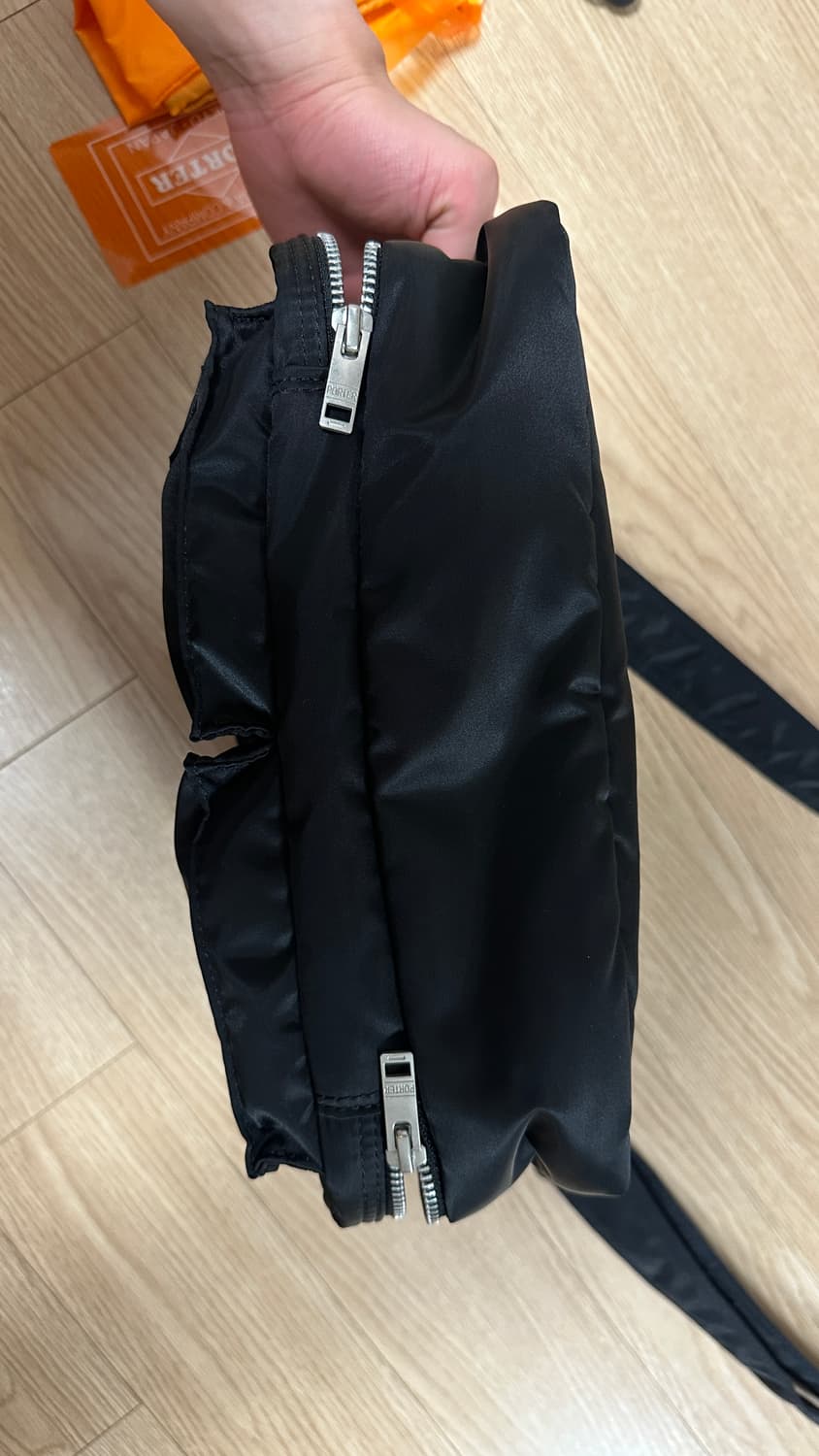 [L] 포터 탱커 숄더백 블랙 라지 블랙(622-78810) 상품이미지6