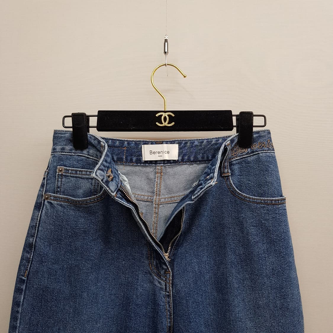 베르니스 2023 데님 스트레이트 팬츠 36사이즈 상품이미지2