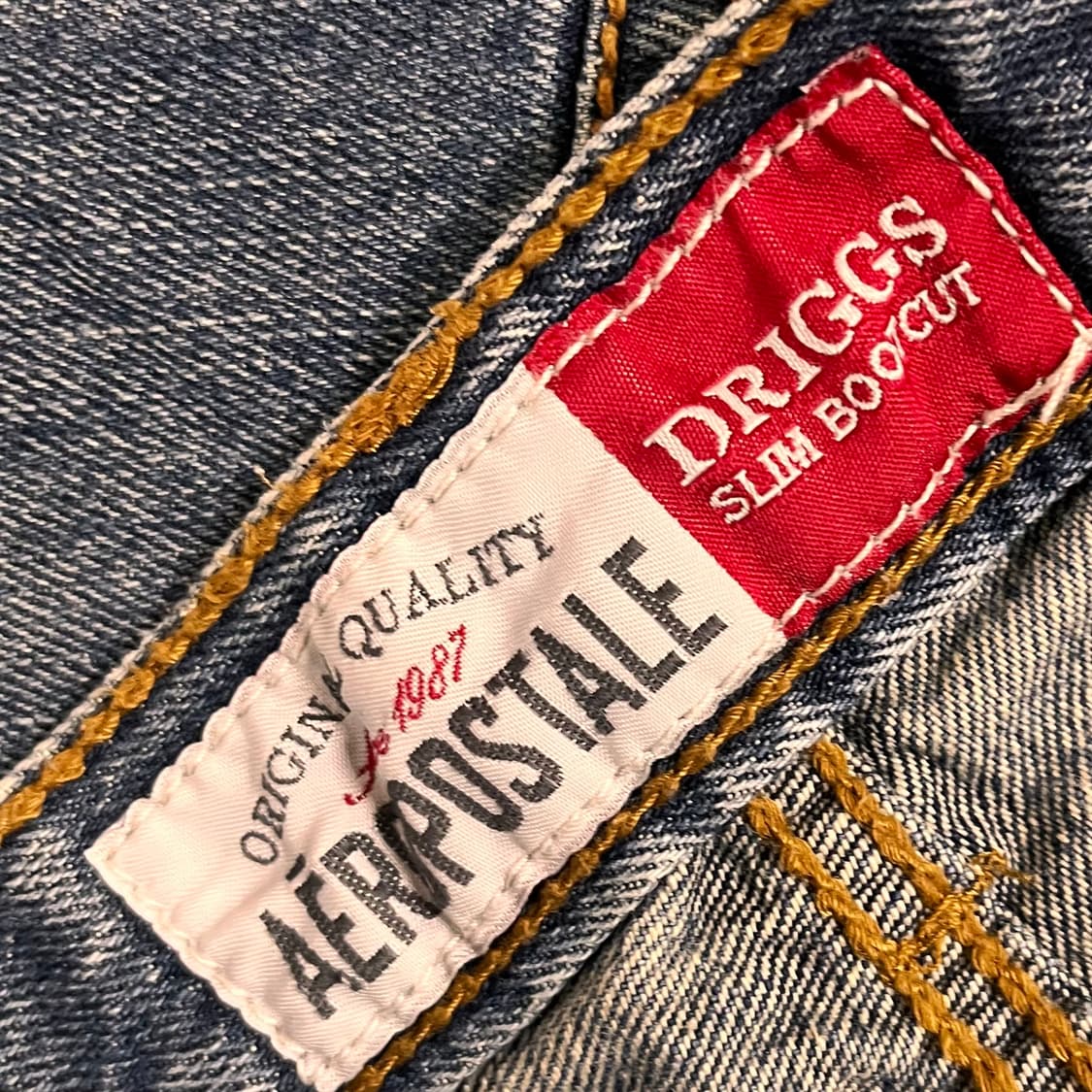 에어로포스테일 데님팬츠 32/32 상품이미지5