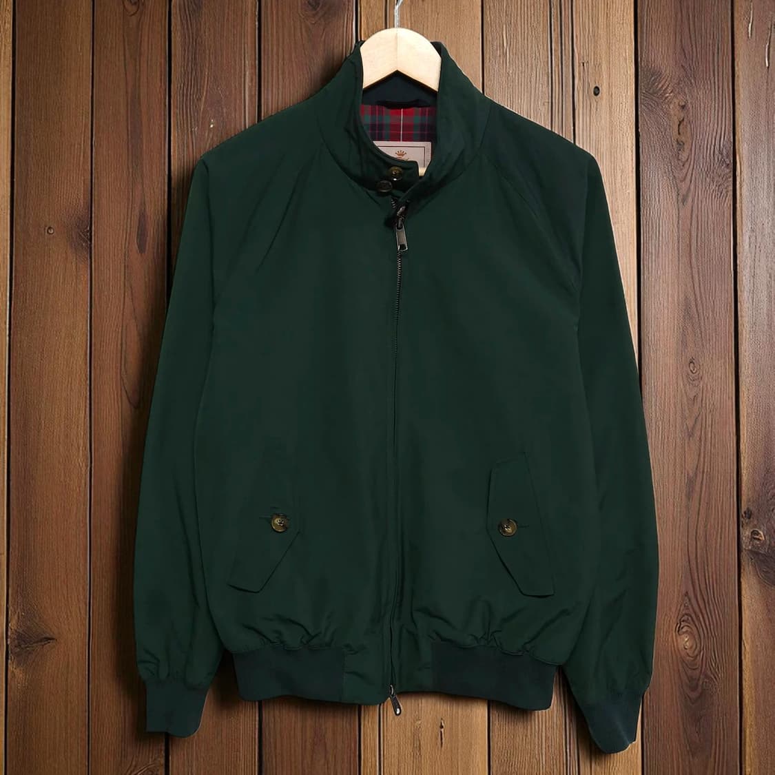 95~100)BARACUTA 바라쿠타 G9 해링턴 자켓 다크그린 상품이미지1
