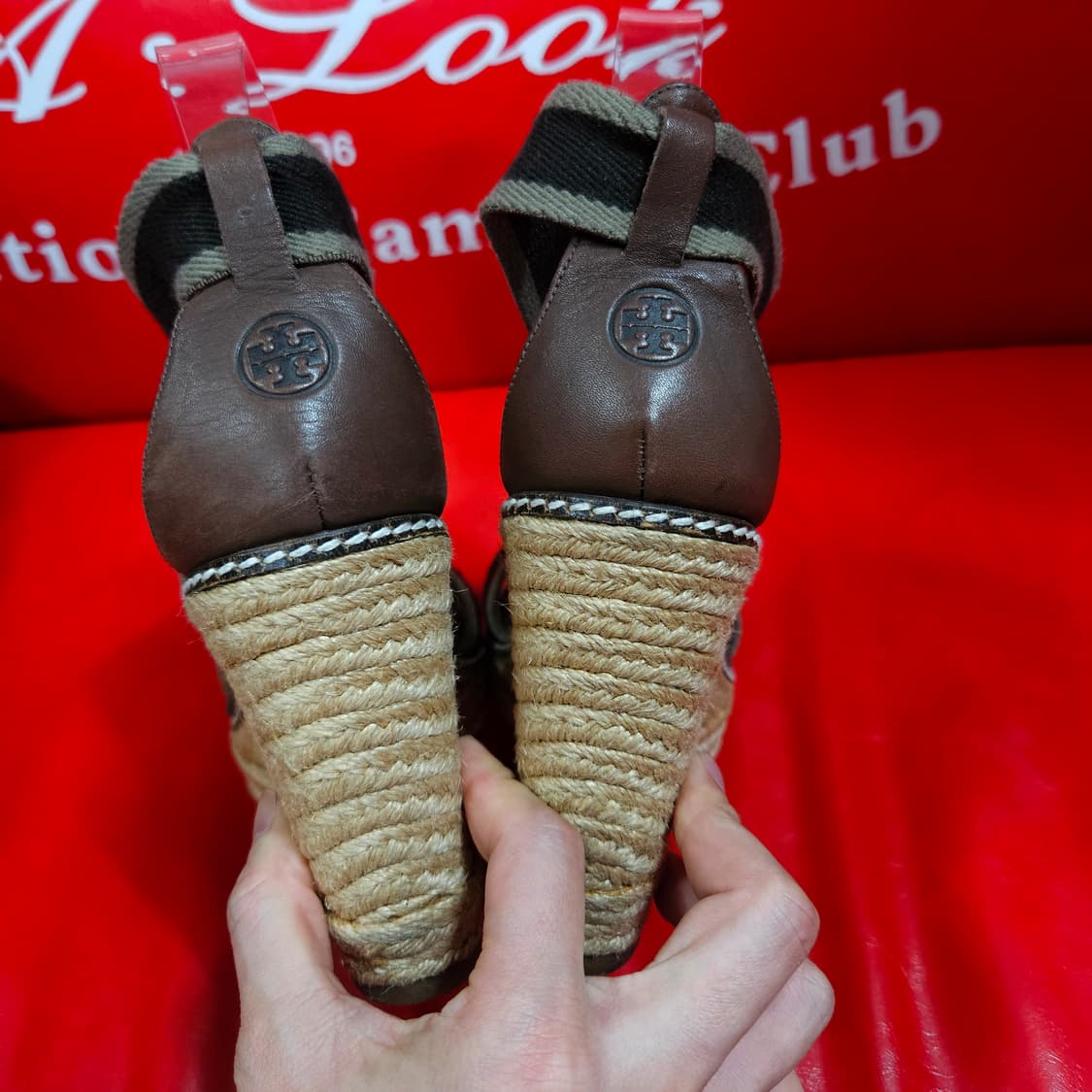 토리버치 프리다 에스파듀 웨지힐 8b size(250) 상품이미지4