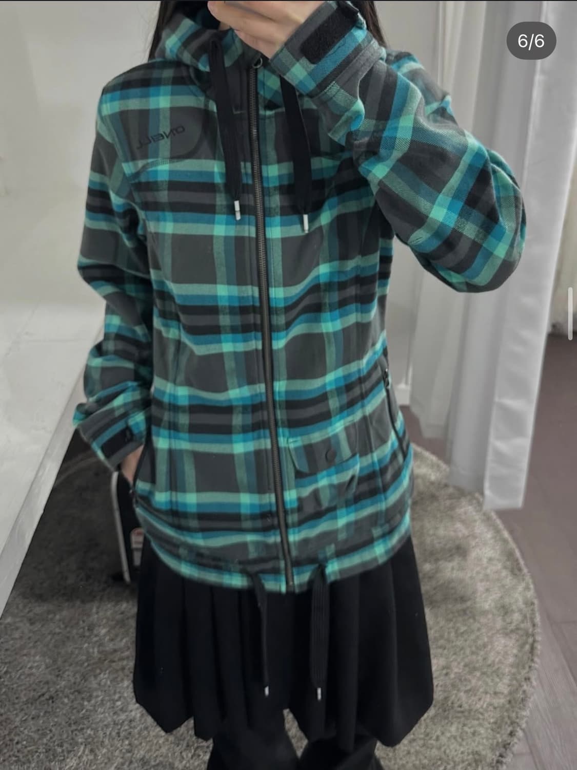 O’NEILL check hood jacket 상품이미지2