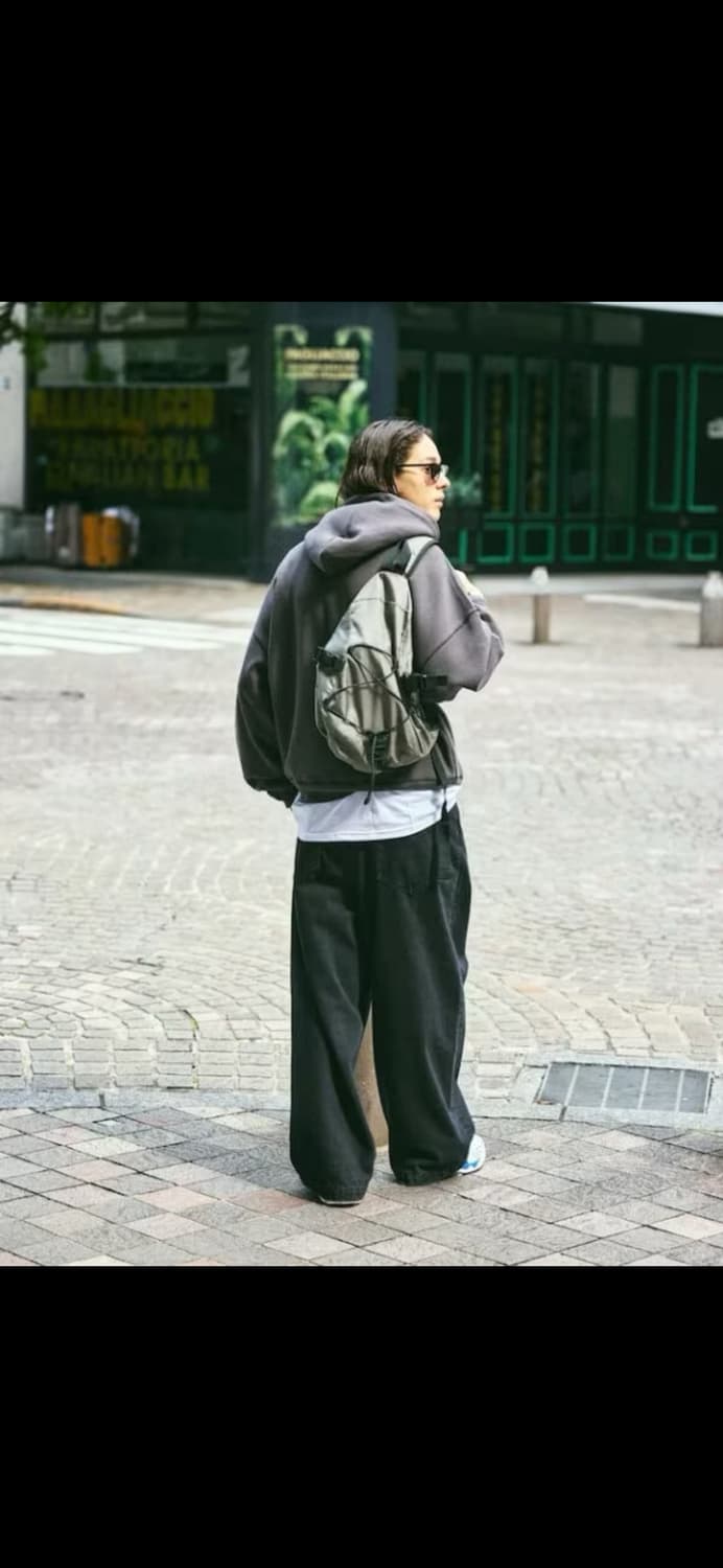 프릭스스토어 숏랭스 12온스 헤비웨이트 후디(차콜) 상품이미지2