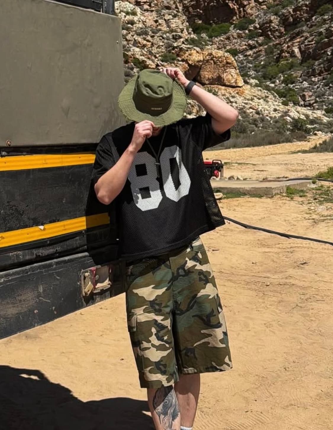 스투시 팀 저지 80 블랙 / M 상품이미지4