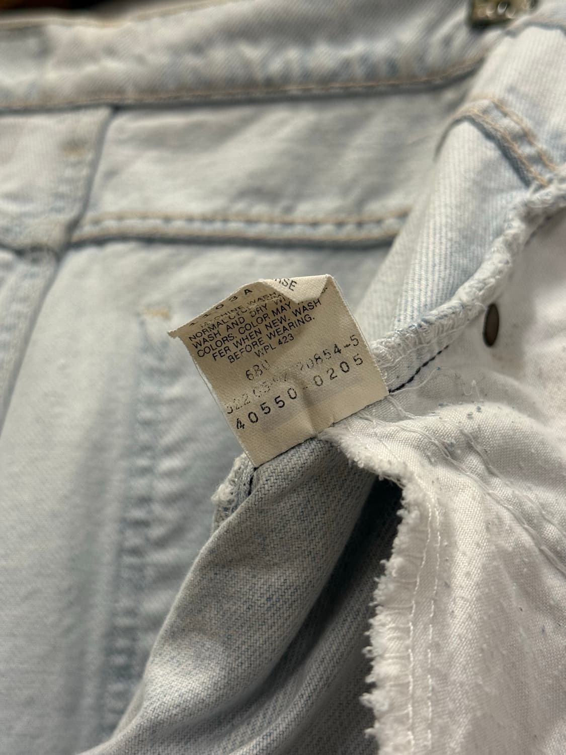 (34.5inch) 90s USA Levi’s 리바이스 550 Orang 상품이미지10