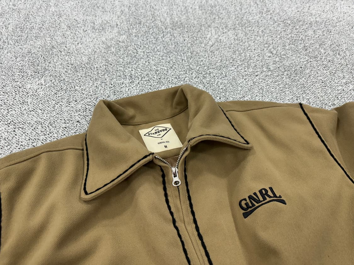 제네럴아이디어 스티치 다운 트러커자켓 상품이미지2