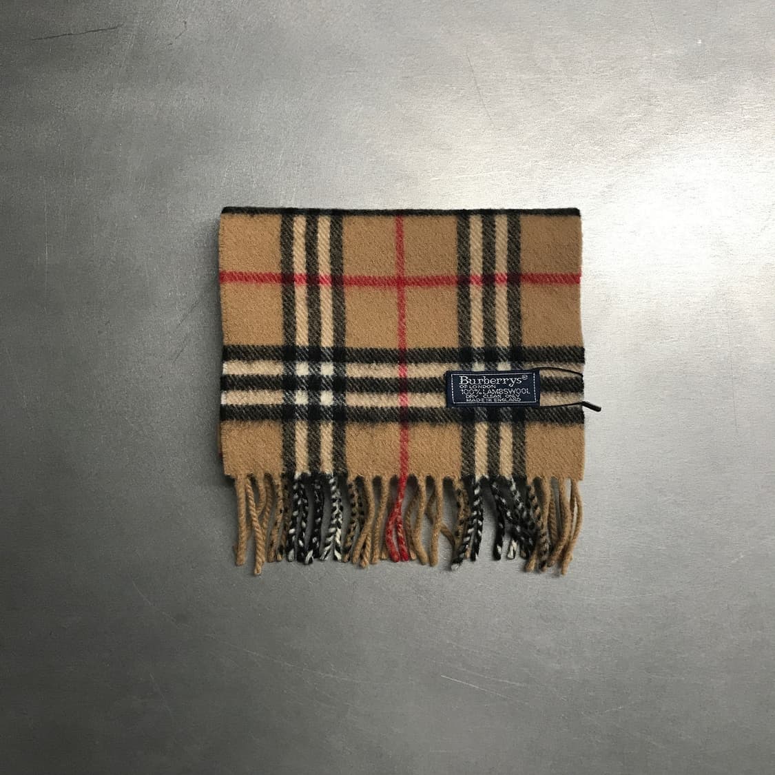 버버리 정품 램스울 머플러 베이지 상품이미지2