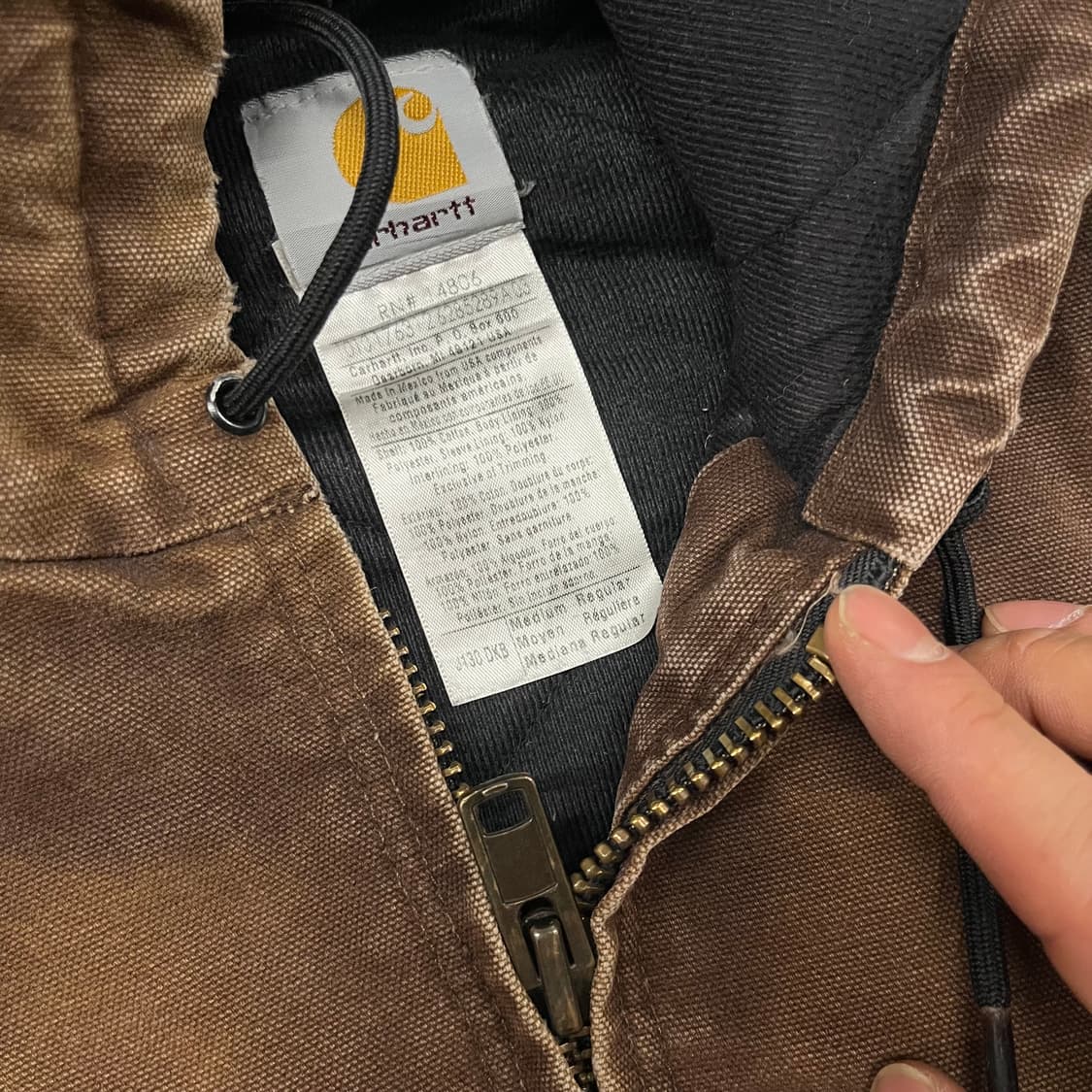 칼하트 J130 액티브 자켓 (M) 상품이미지5