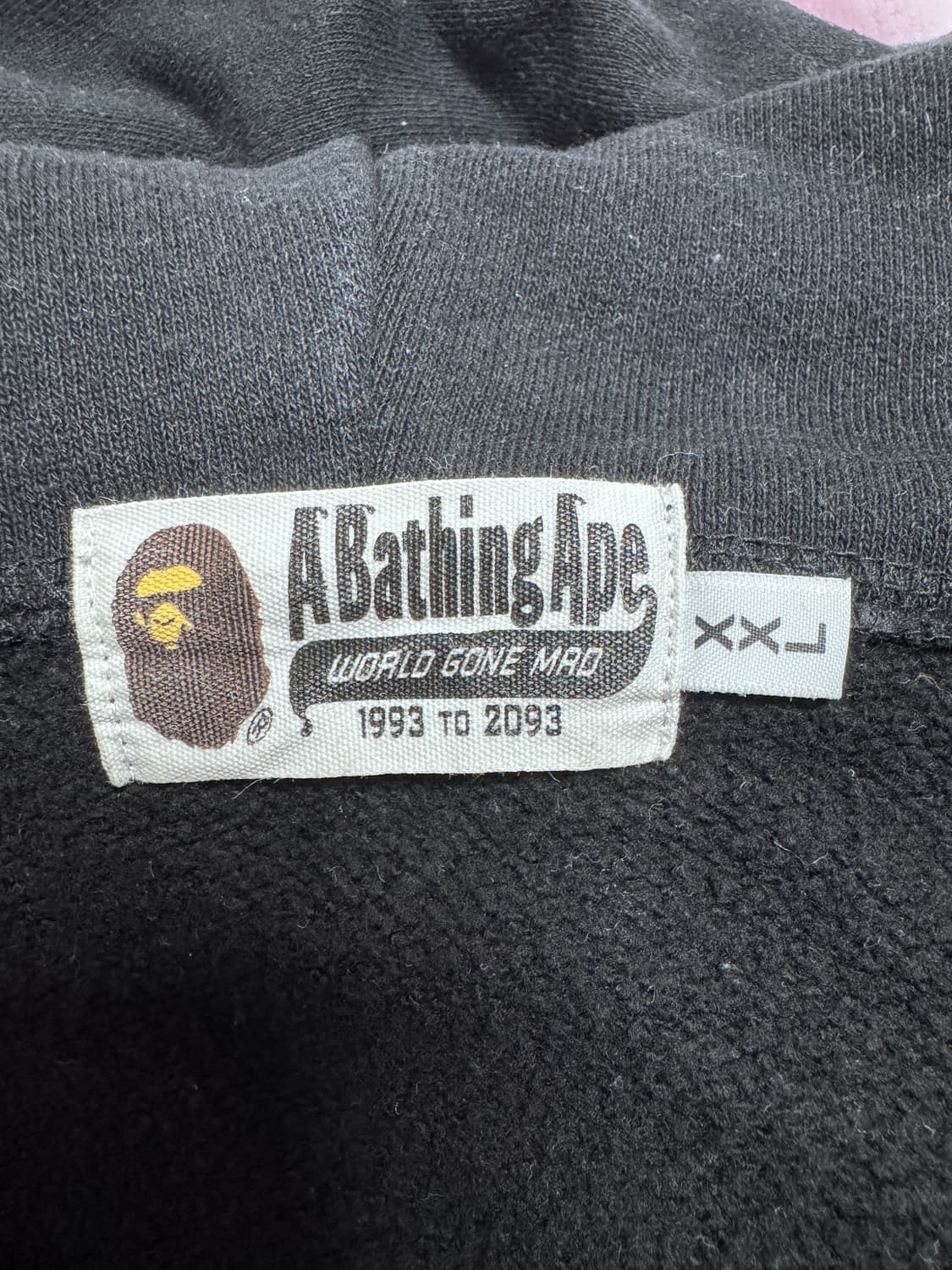 베이프 메디콤토이 베어브릭 후드집업 XXL 상품이미지10